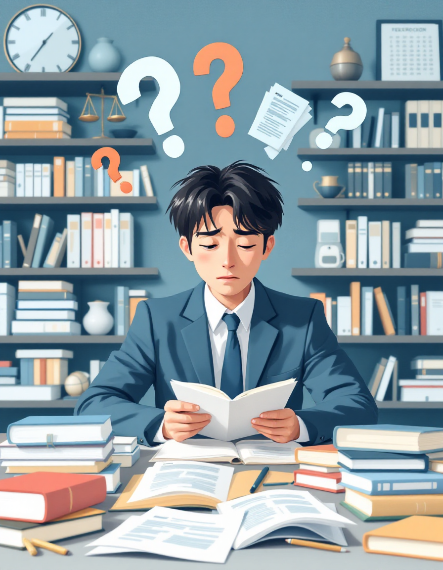 法律学習の悩み